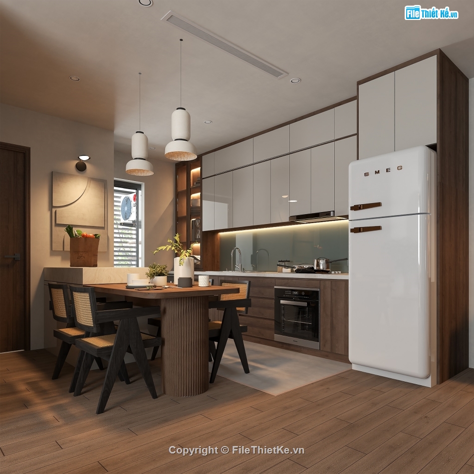 sketchup nội thất,File sketchup nội thất,sketchup phòng khách,sketchup nội thất phòng bếp,File sketchup nội thất phòng khách